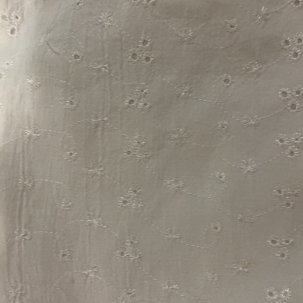 Dressbarn White Lacey Dress Size 12 - Picture 8 of 9